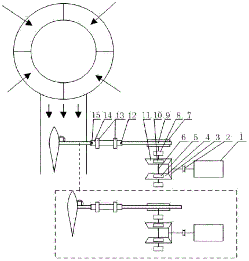 A reciprocating wind power generation system