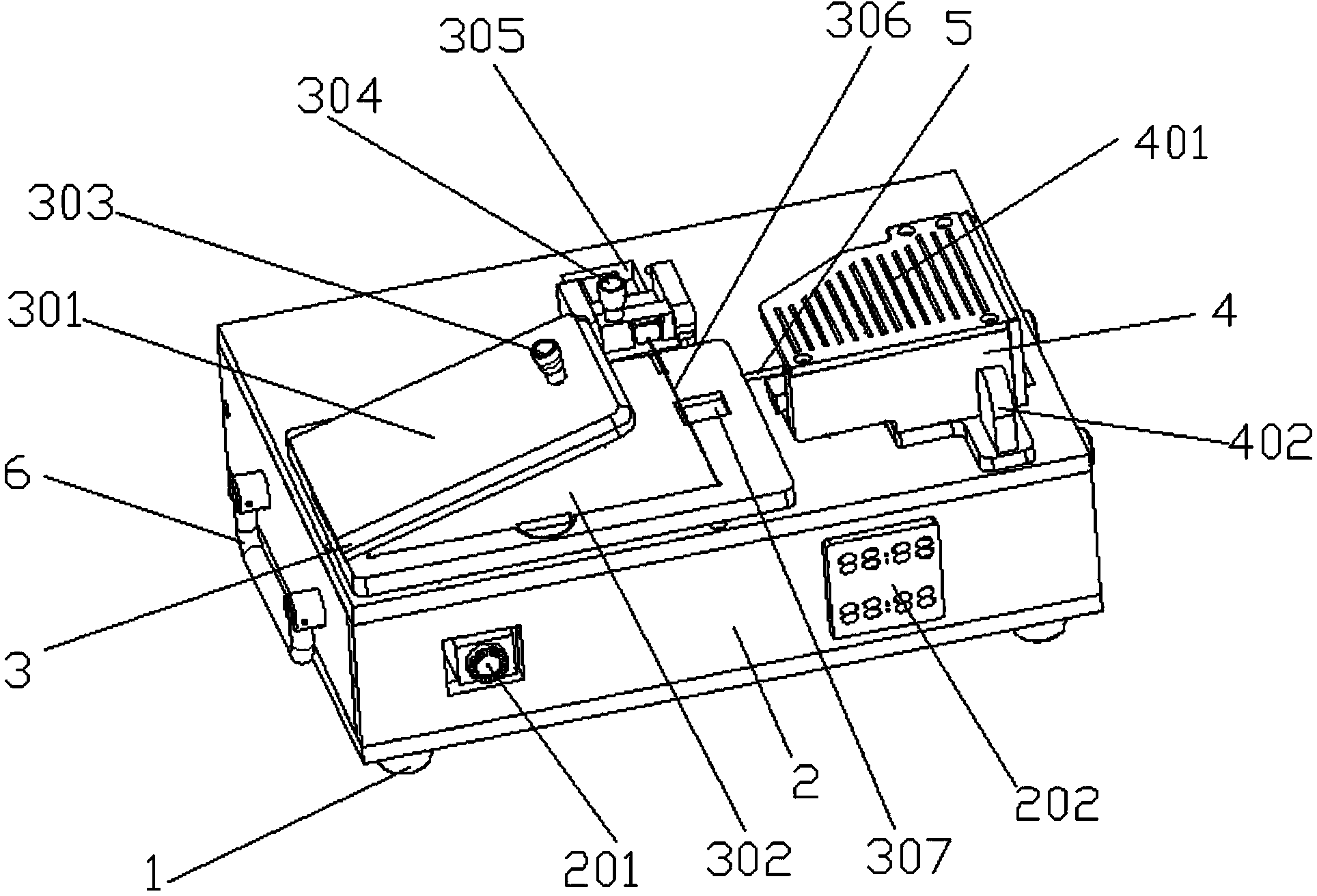 FPC irregularity positioning hot press