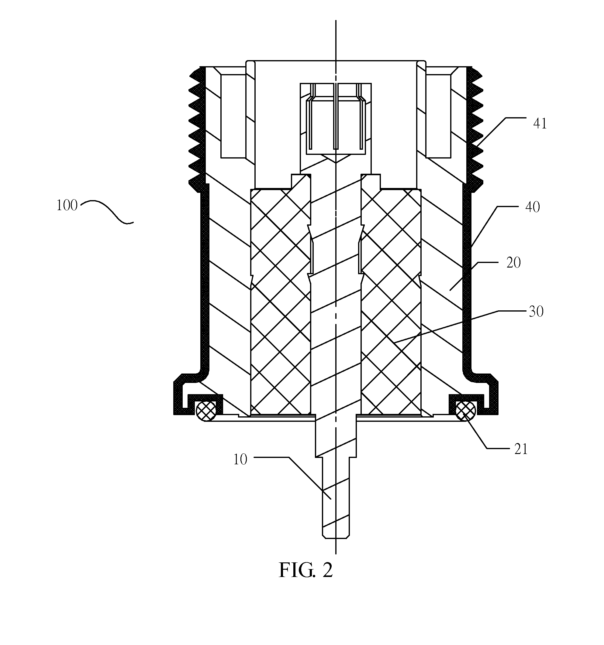 Cavity filter, connector and manufacturing processes thereof