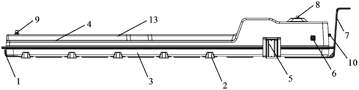 On-vehicle energy storage device of electromobile