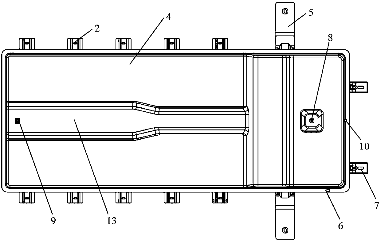 On-vehicle energy storage device of electromobile