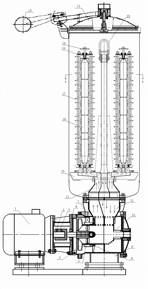 Ultralow liquor ratio zipper dyeing machine and dyeing process thereof