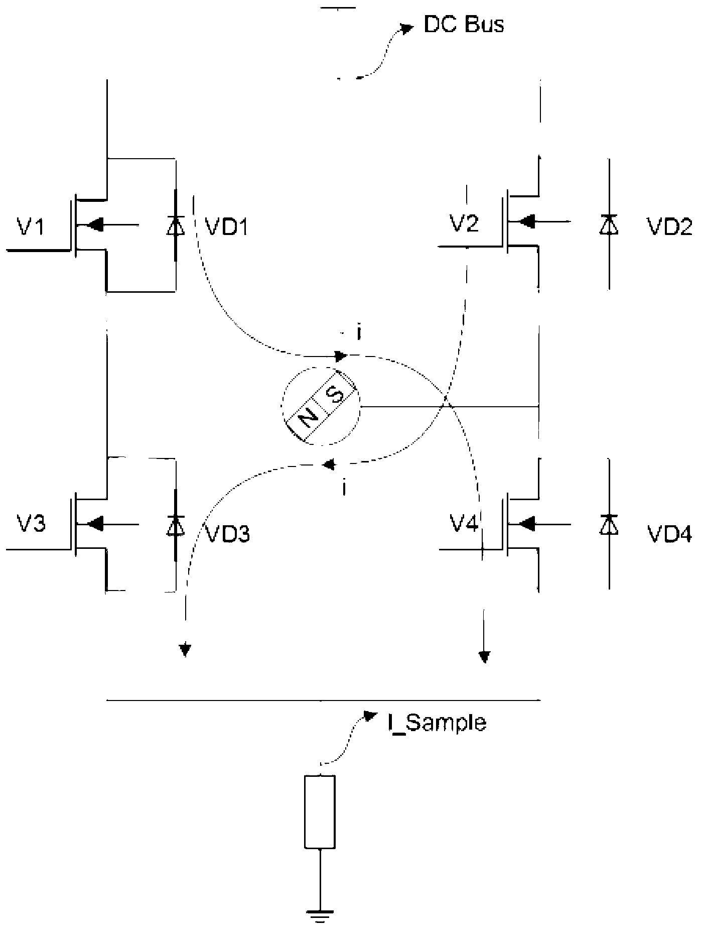 Electronic commutation brushless direct current and single phase fan circuit and control method thereof