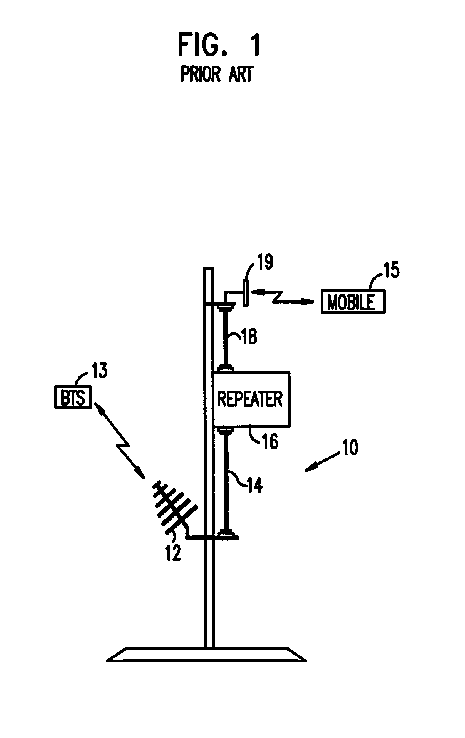 Repeater with diversity transmission