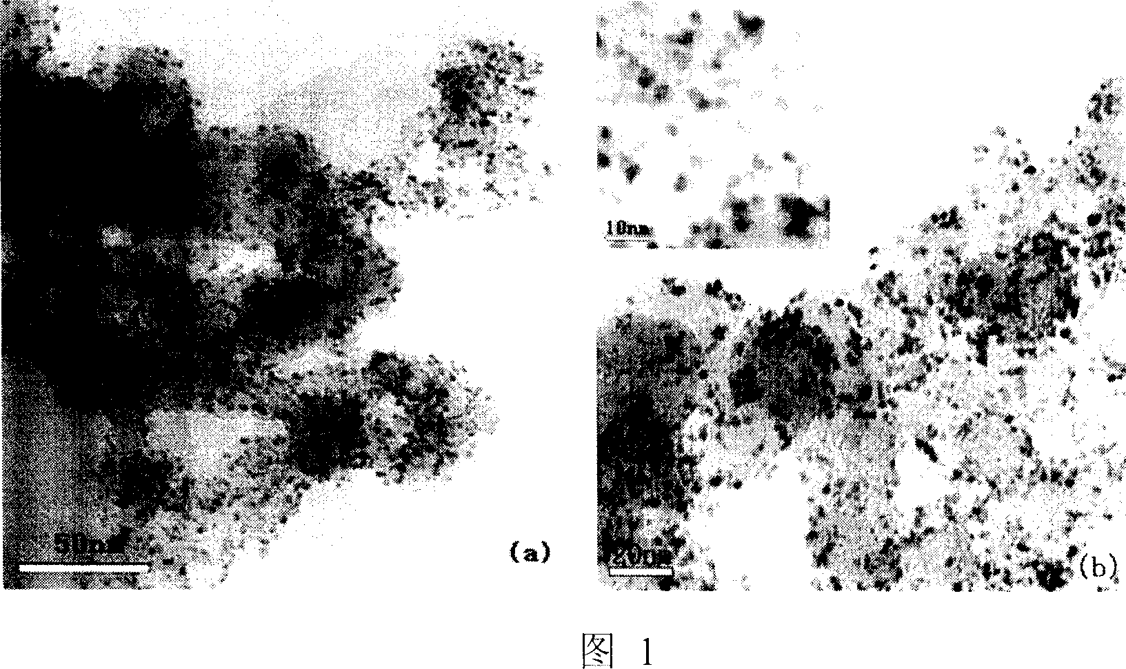 Carbon supported noble metal catalyst and method for preparing same