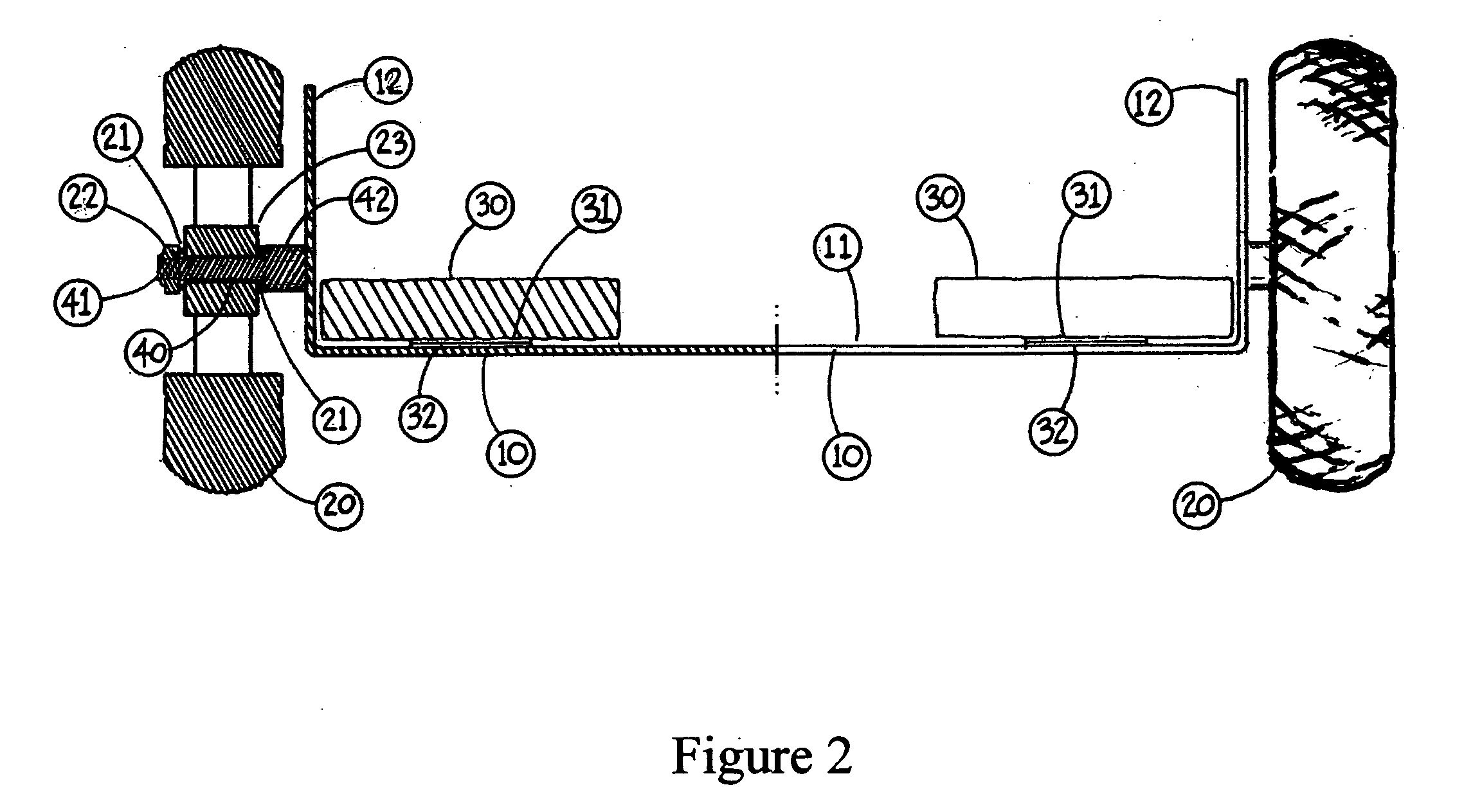 Small space rough terrain mobility transport