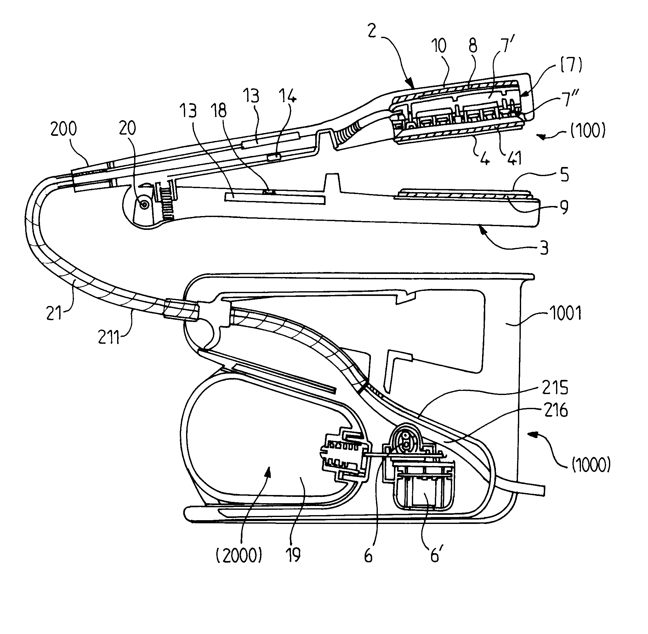 Steam Hairdressing Device Comprising a Base and a Portable Unit