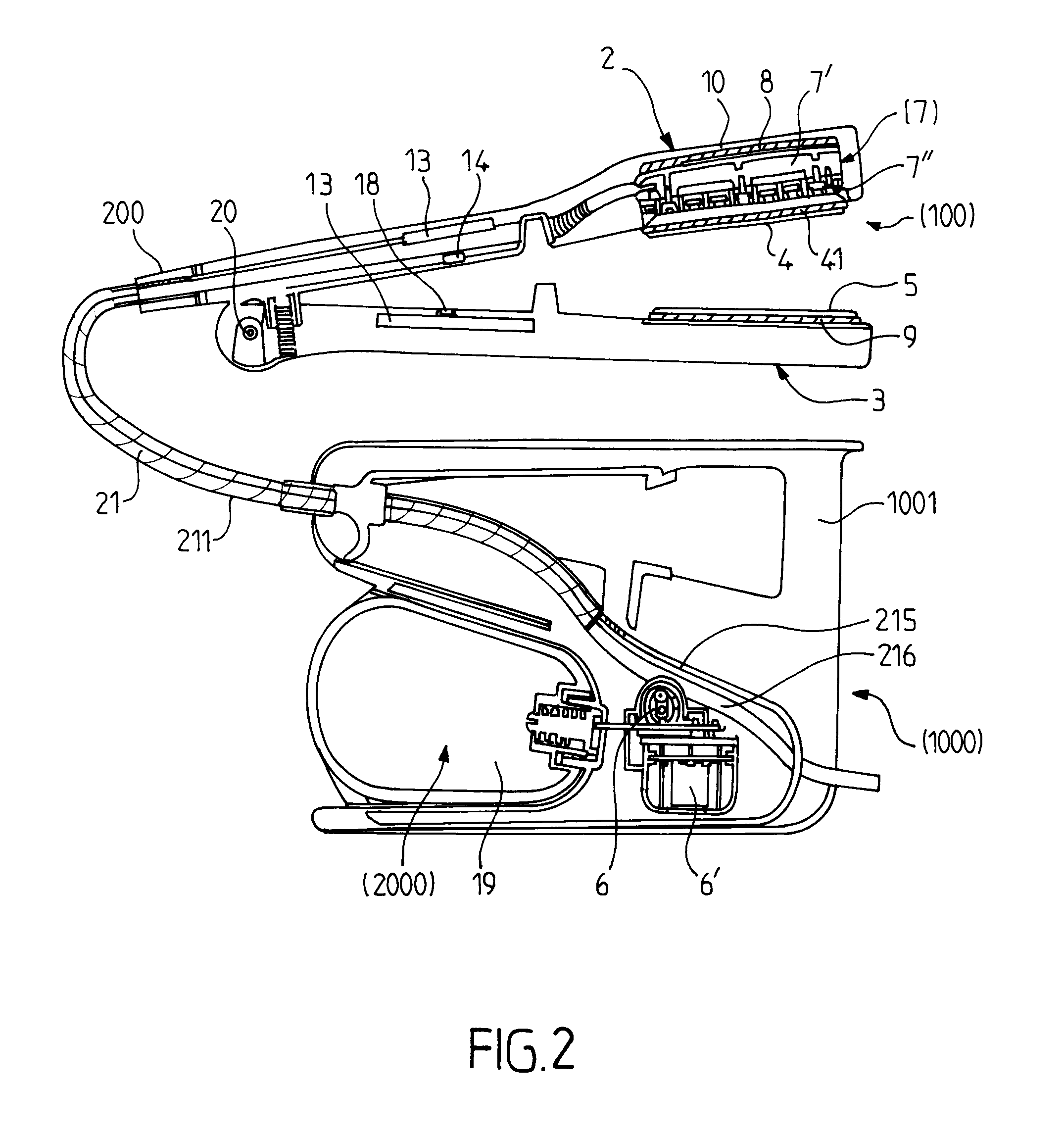 Steam Hairdressing Device Comprising a Base and a Portable Unit