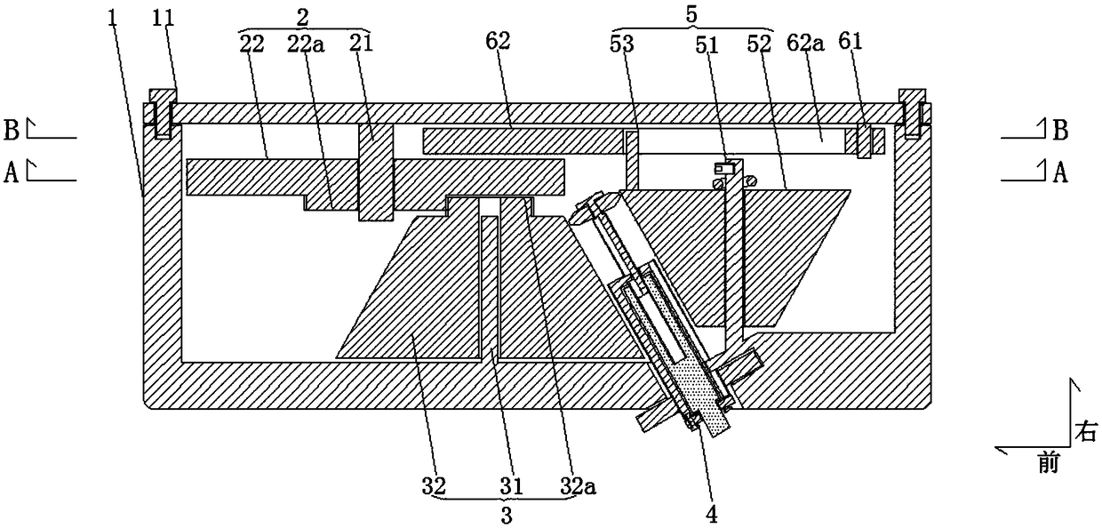 A road and bridge dotting device for municipal construction