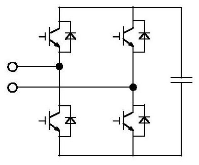 Energy storage sub-module and high-voltage large-capacity direct-hanging type energy storage system formed by same