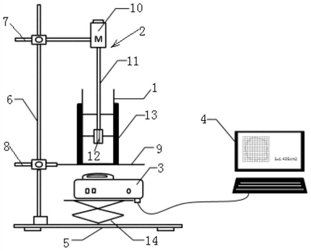 A device and method for detecting polyvinyl alcohol content in microsphere preparations