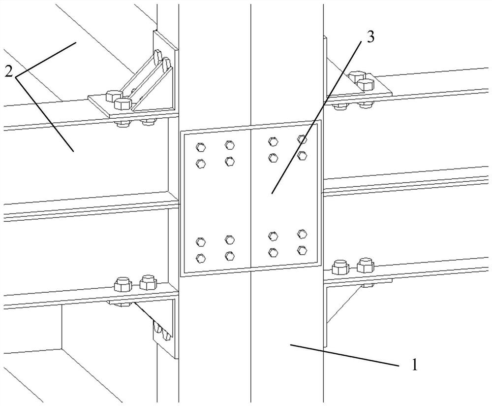 A modular building integrated connection device and installation method