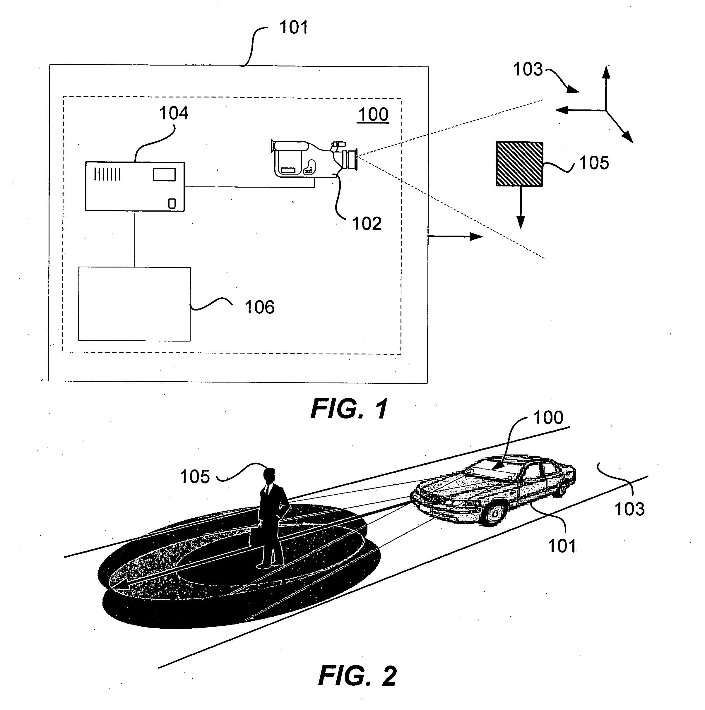 Moving object detection using low illumination depth capable computer vision