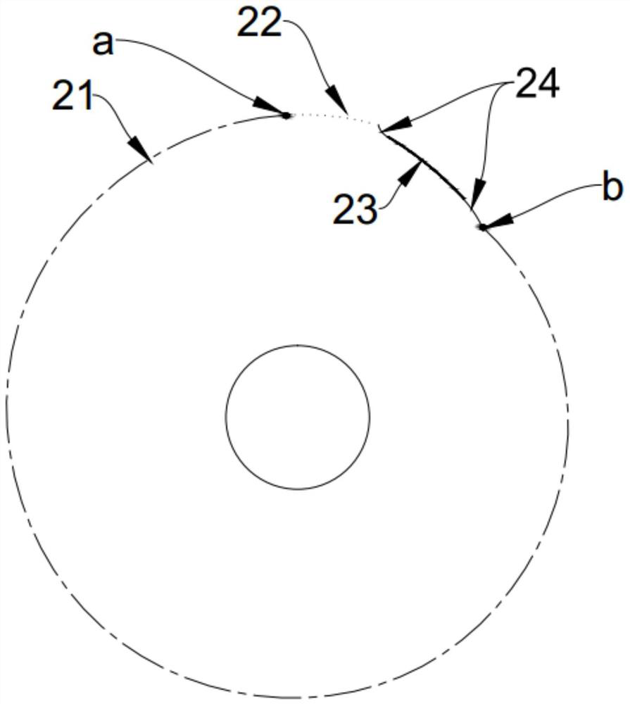 High-precision flow valve based on air detection