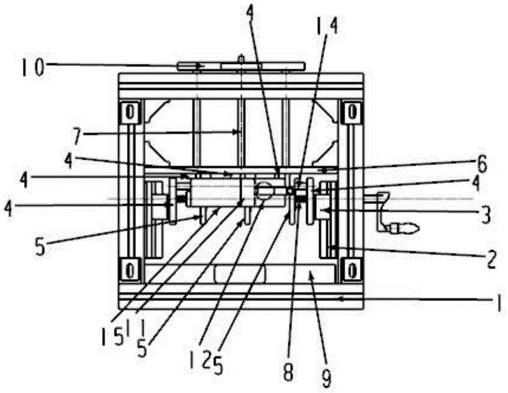 A simple machine for processing waste gel pen refills