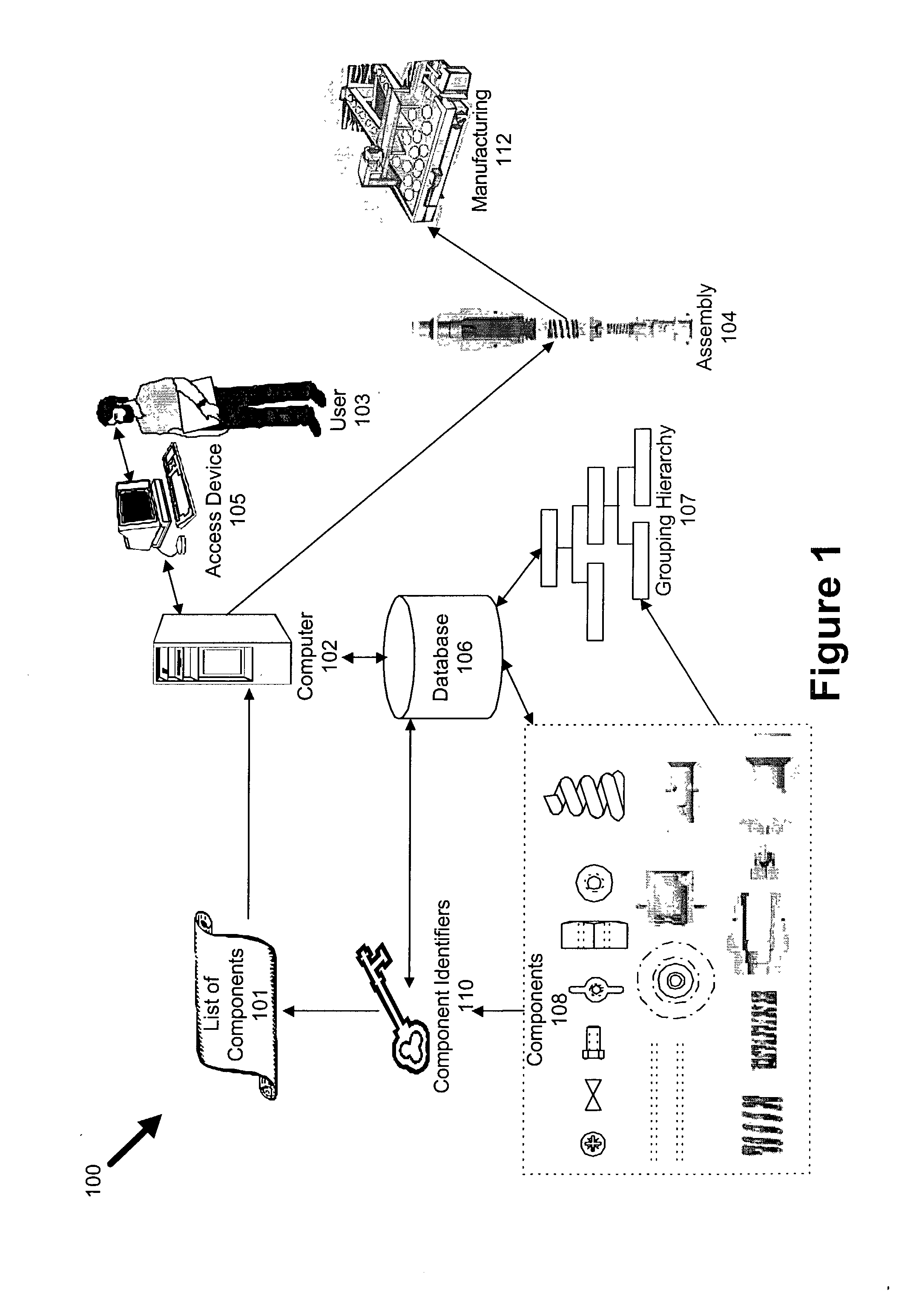 System and method for creating a representation of an assembly