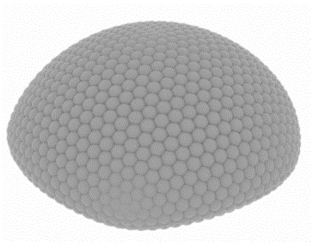 Preparation method of high-transmittance antireflection film with butterfly-compound-eye-imitated inverse opal secondary structure