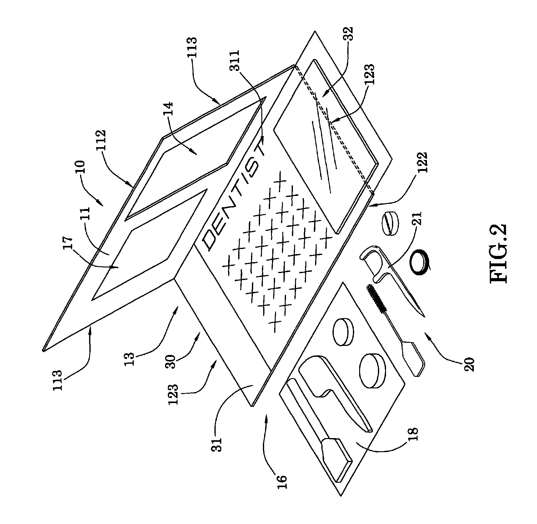 Dental care kit and promotional method thereof