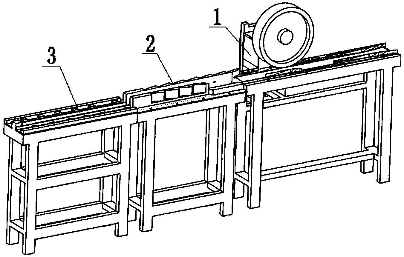 Automatic packaging system for bagging small-sized baked food in independent inflation mode