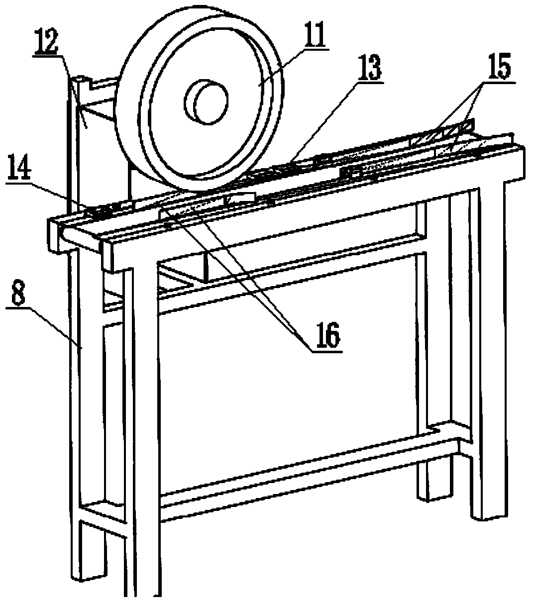 Automatic packaging system for bagging small-sized baked food in independent inflation mode