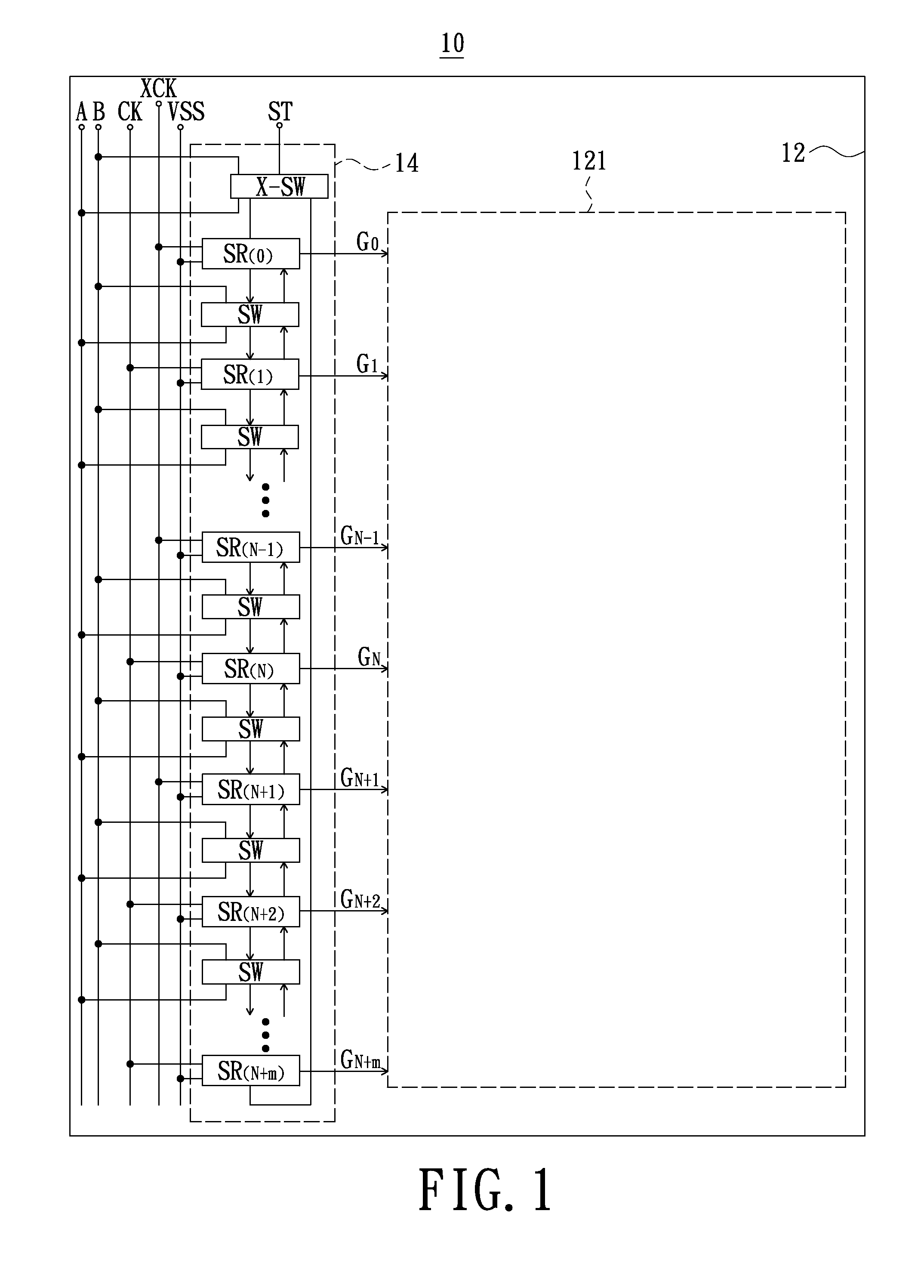 Shift register circuit and gate driving circuit