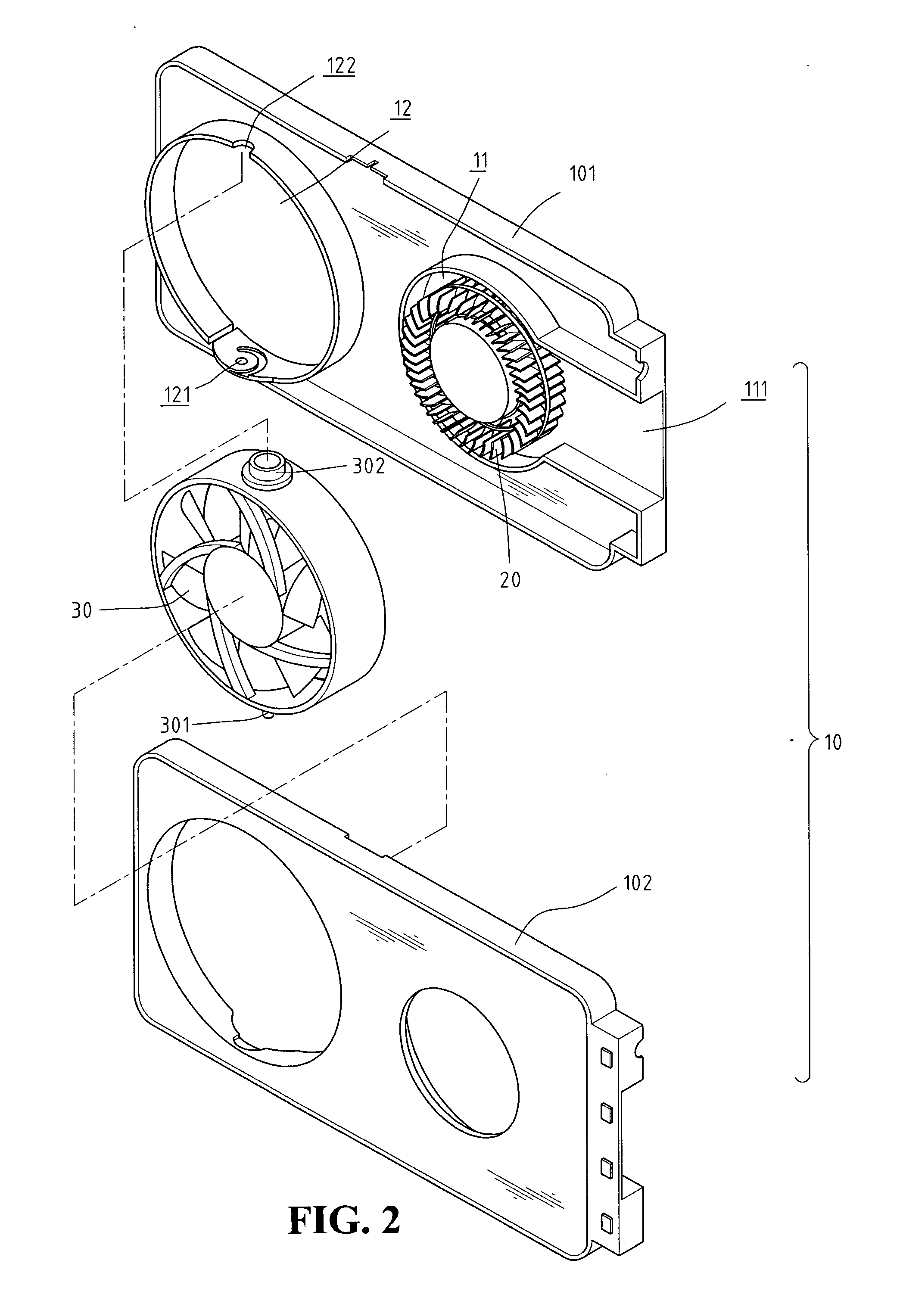 Fan cartridge assembly