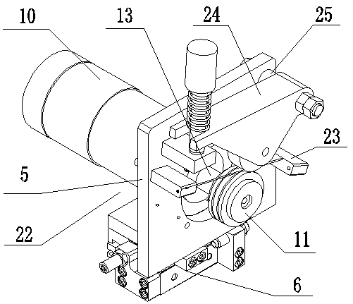 An automatic argon arc welding device for rotary parts