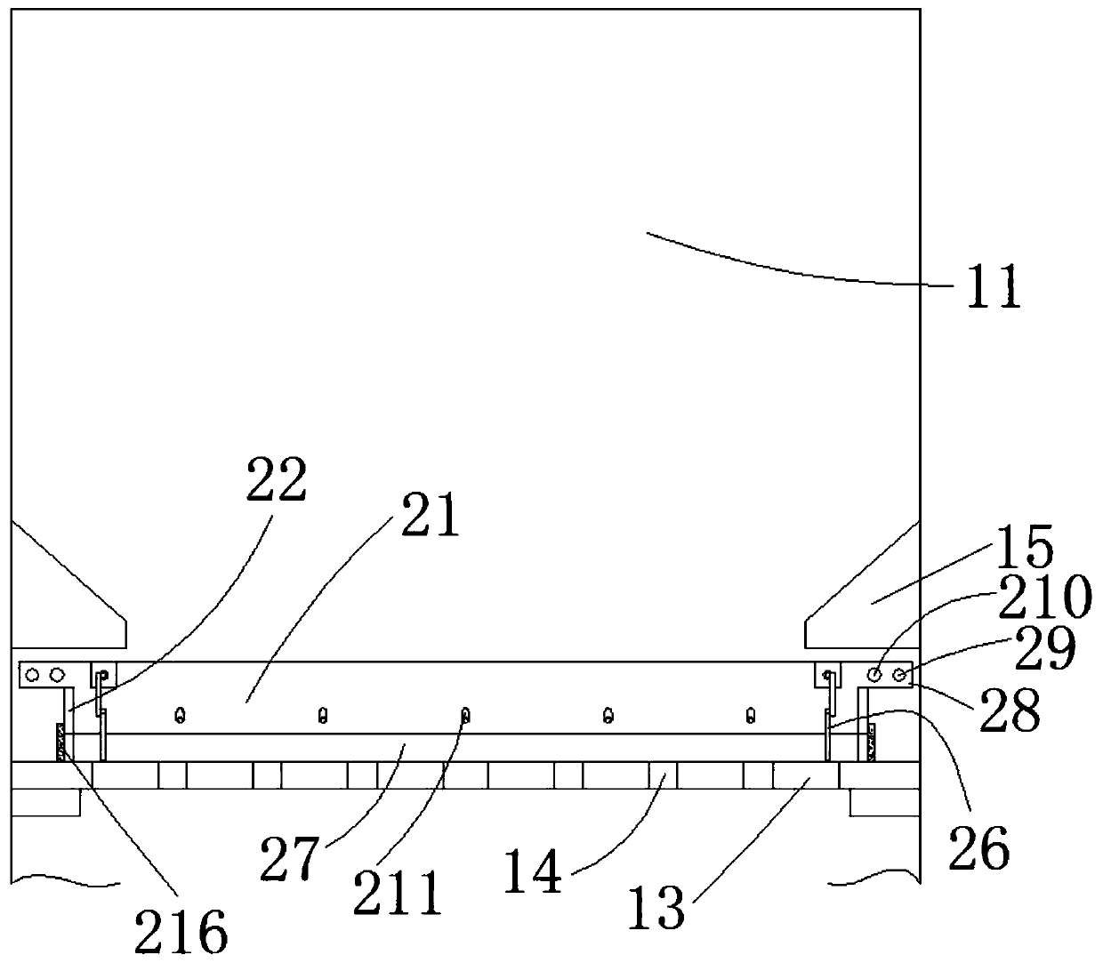 Multi-layer ecological pig raising system