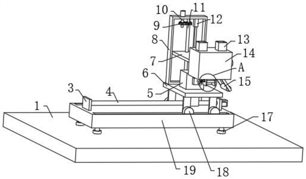 Intelligent retaining wall building machine for geotechnical engineering