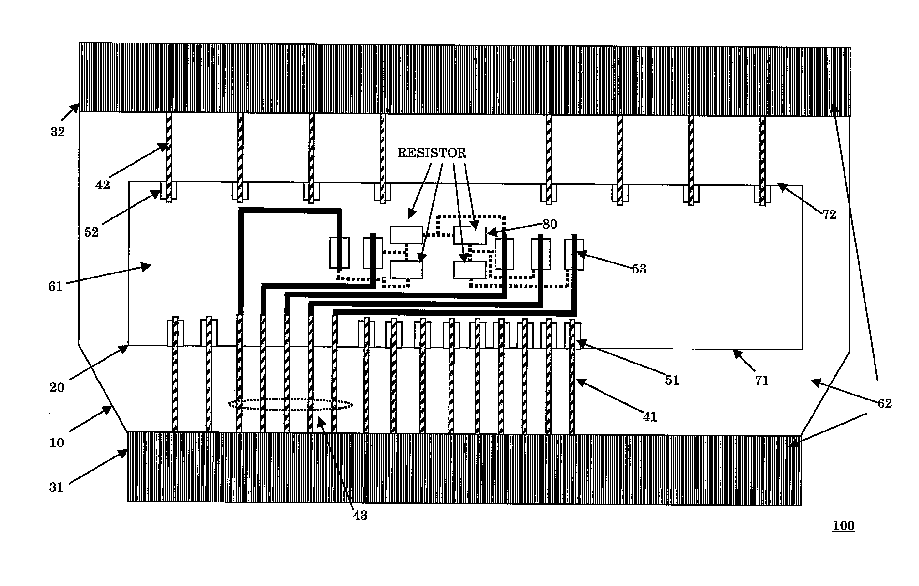 Cof package and tape substrate used in same