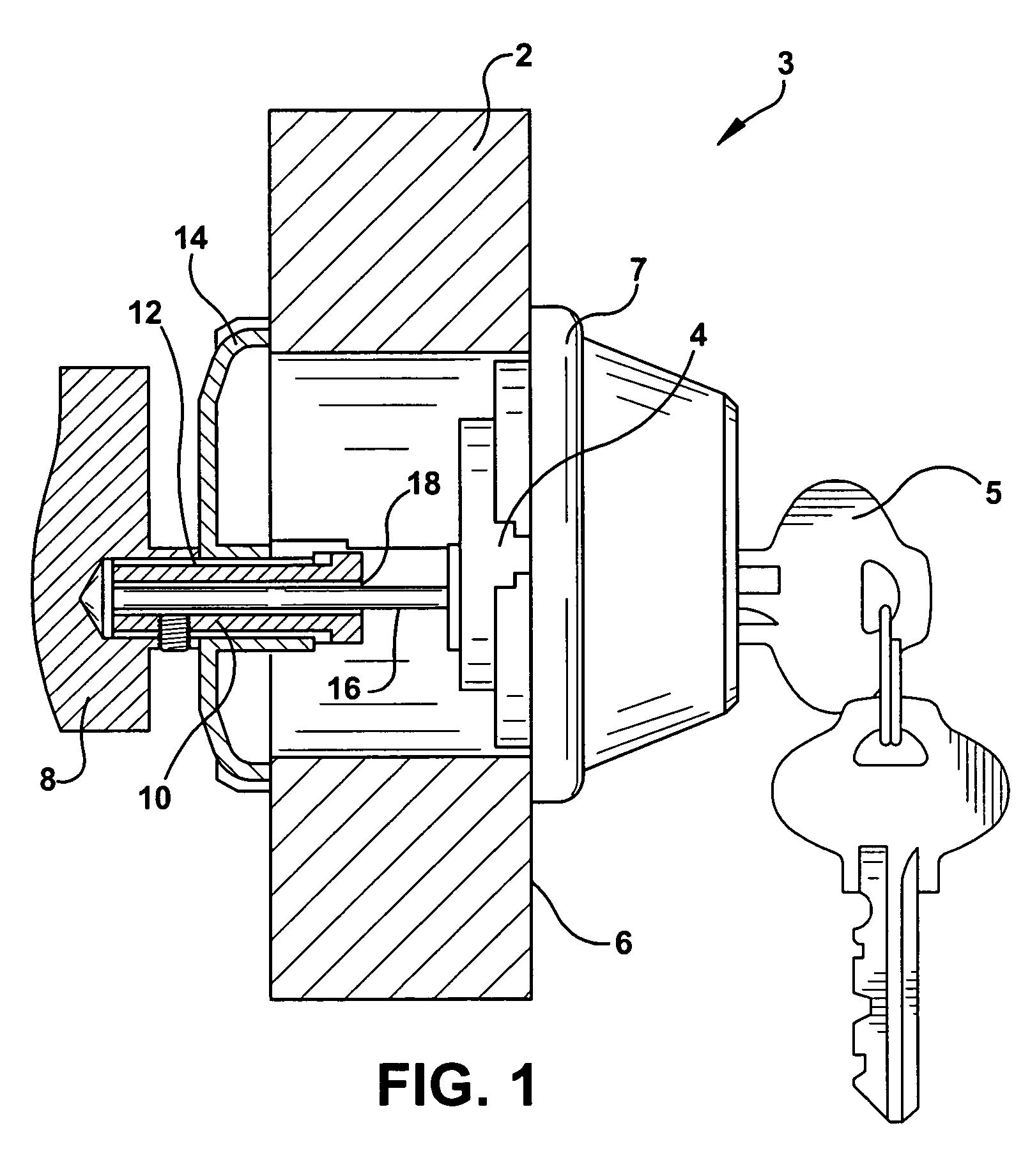 Dead locking deadbolt