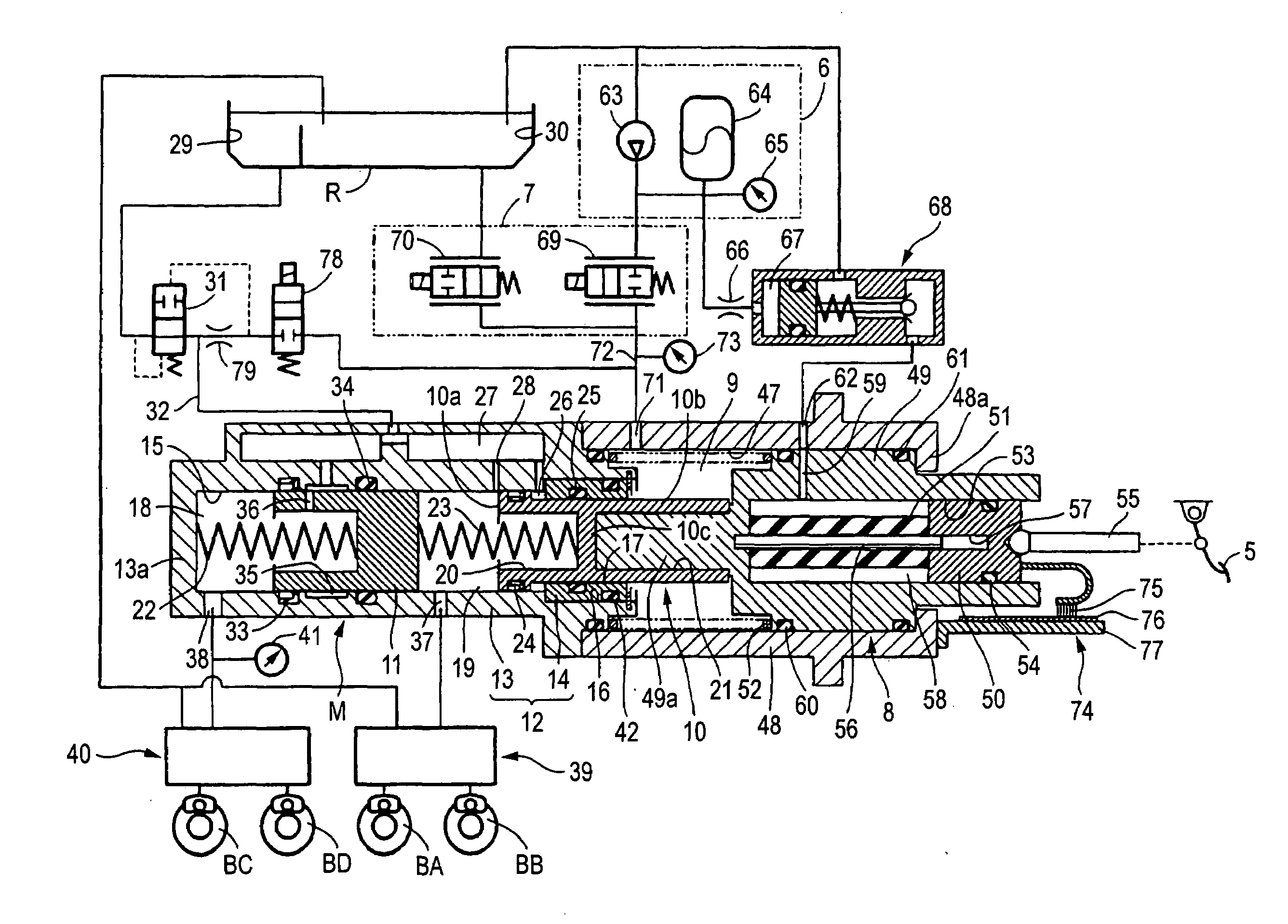 Vehicle brake apparatus