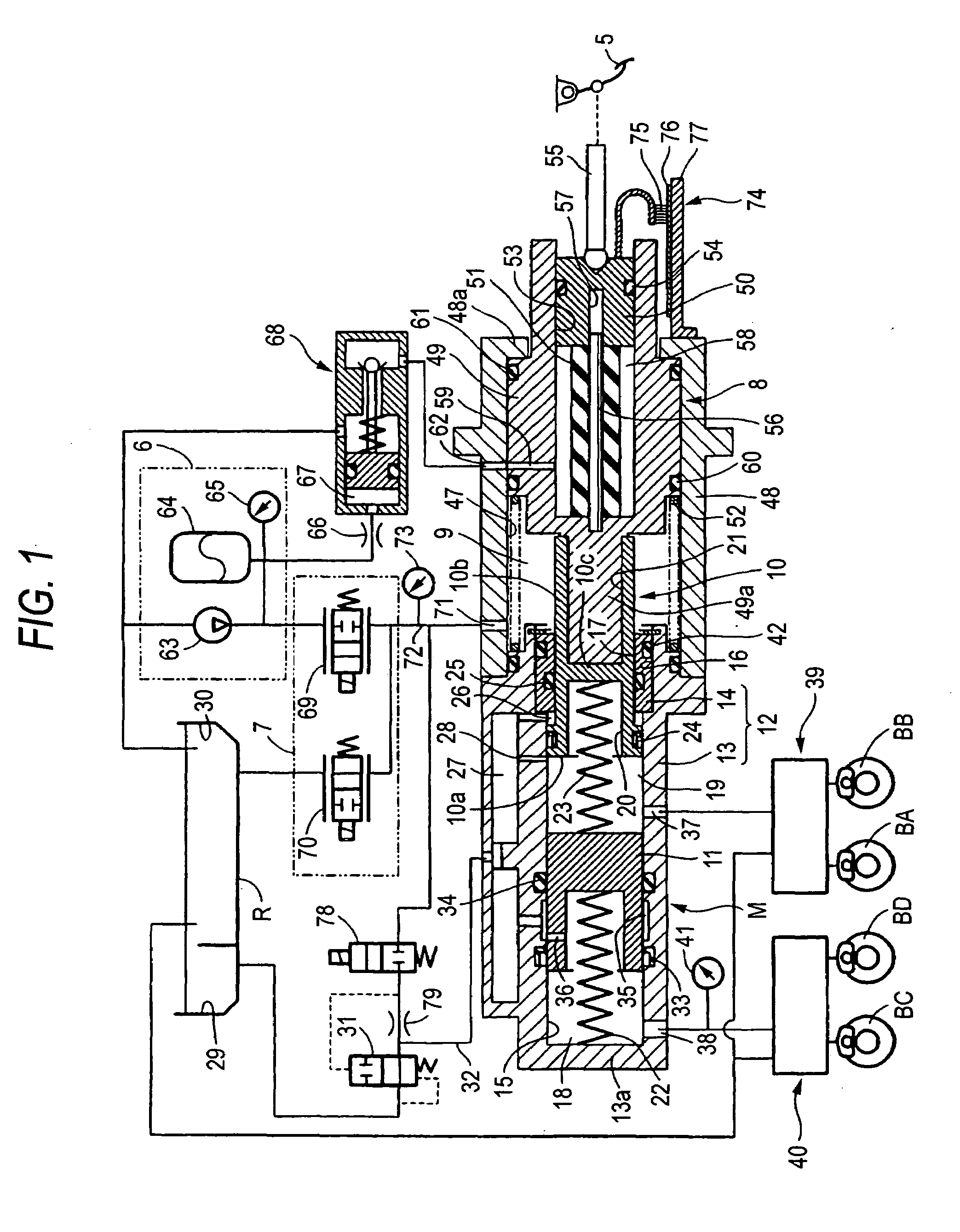 Vehicle brake apparatus