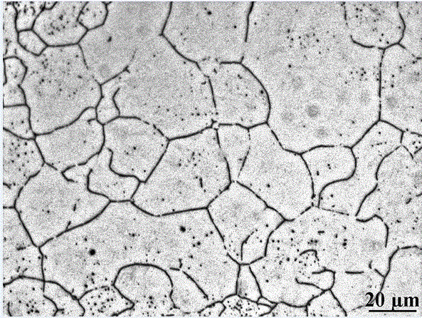 Method for displaying original austenite grain boundary of 85Cr2MnMo liner steel