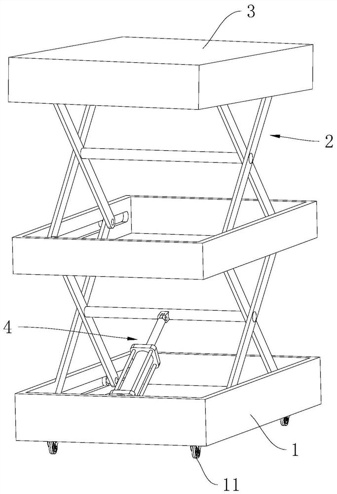 High-protection lifting platform