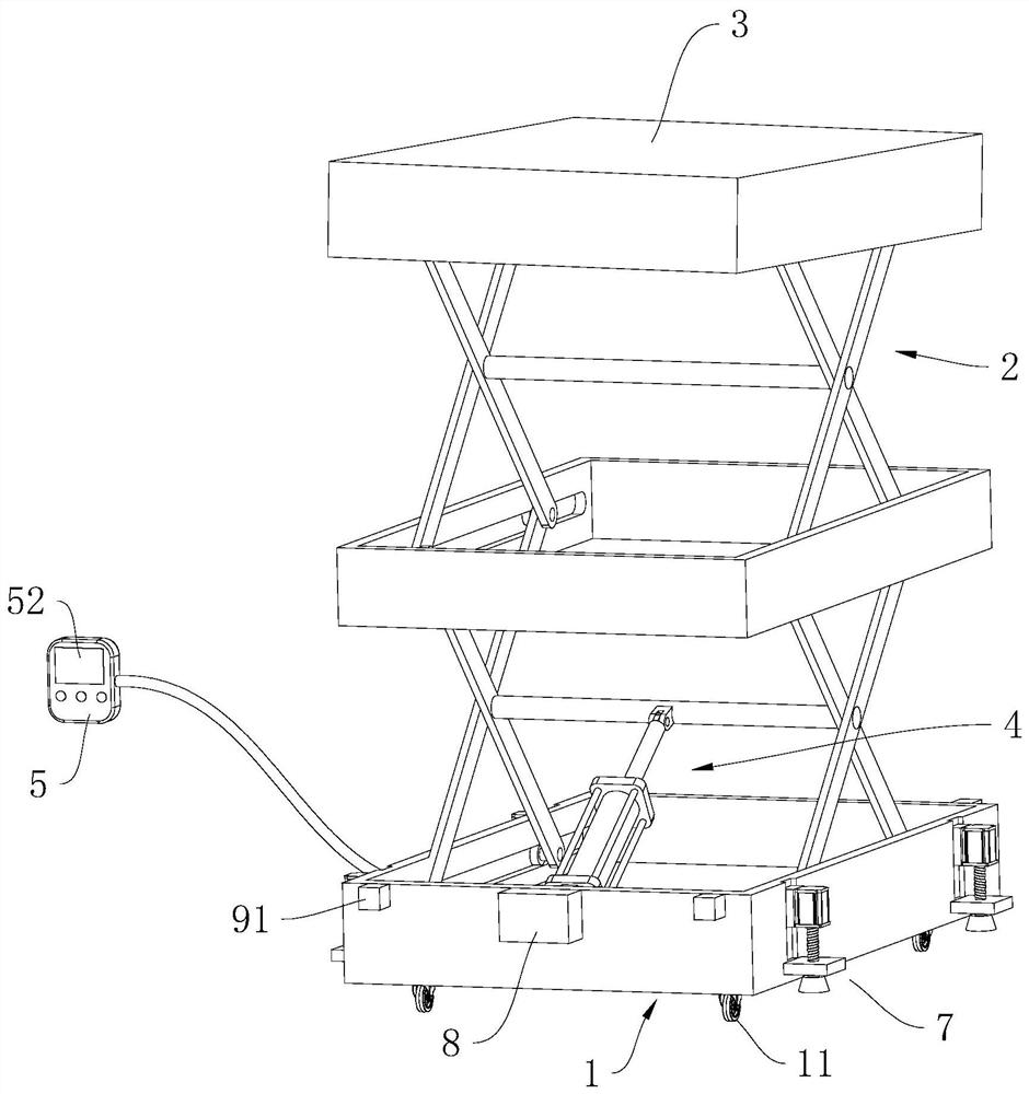 High-protection lifting platform