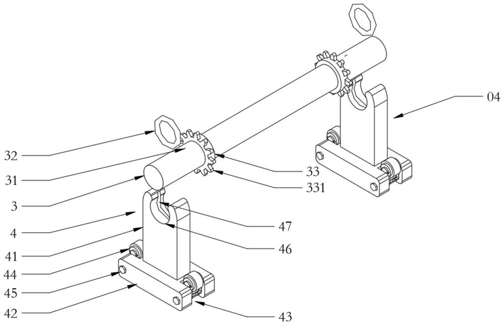 Conveying system facilitating machining of water pump accessories