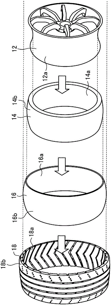 Tire/Wheel Assembly and Tread Ring