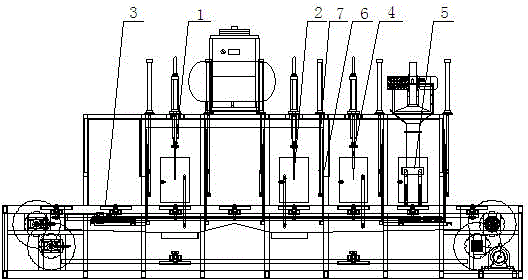 Stepping all-directional valve cleaner