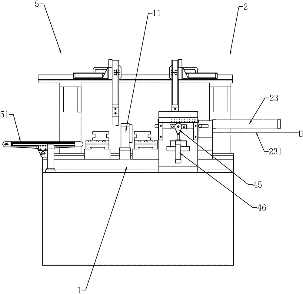 Numerical control double-end lathe