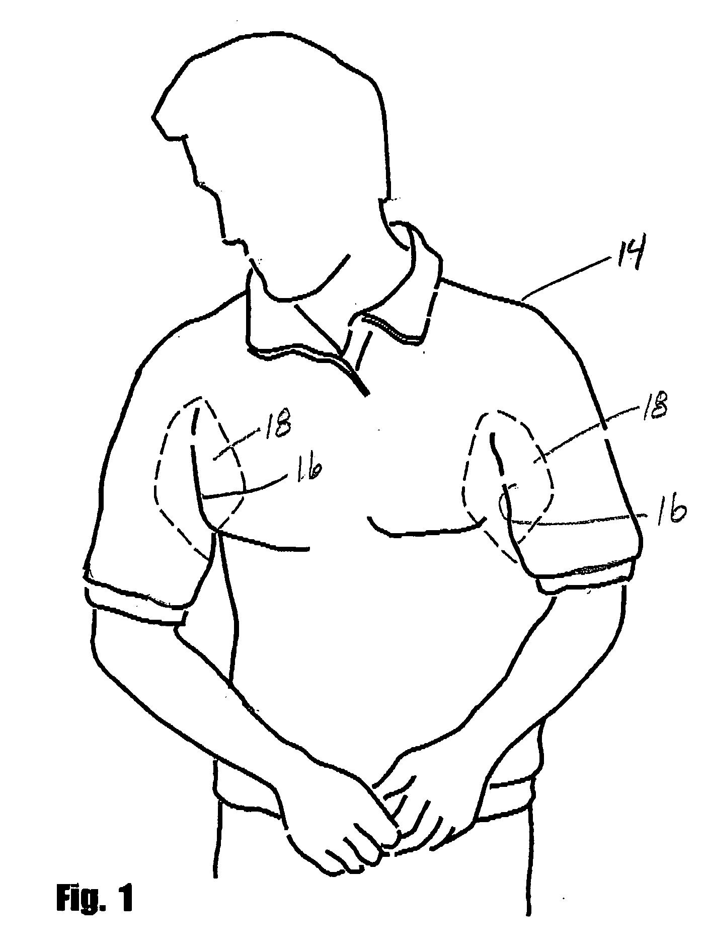 Perspiration shield and method of making same