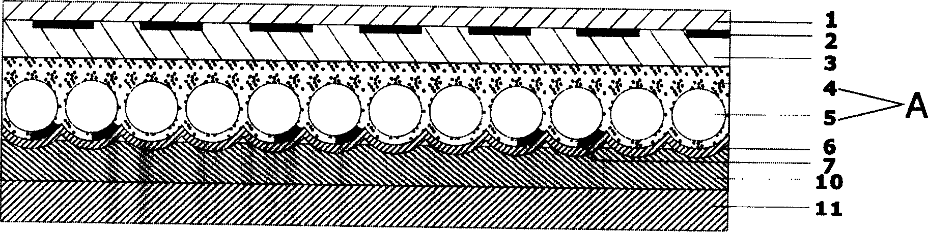 Composite membrane possessing diplex functional characteristice and preparation method