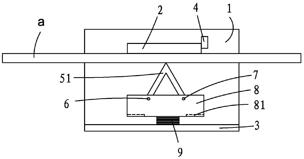 An ultrasonic motor intelligent detection device for missing edges of bamboo chips