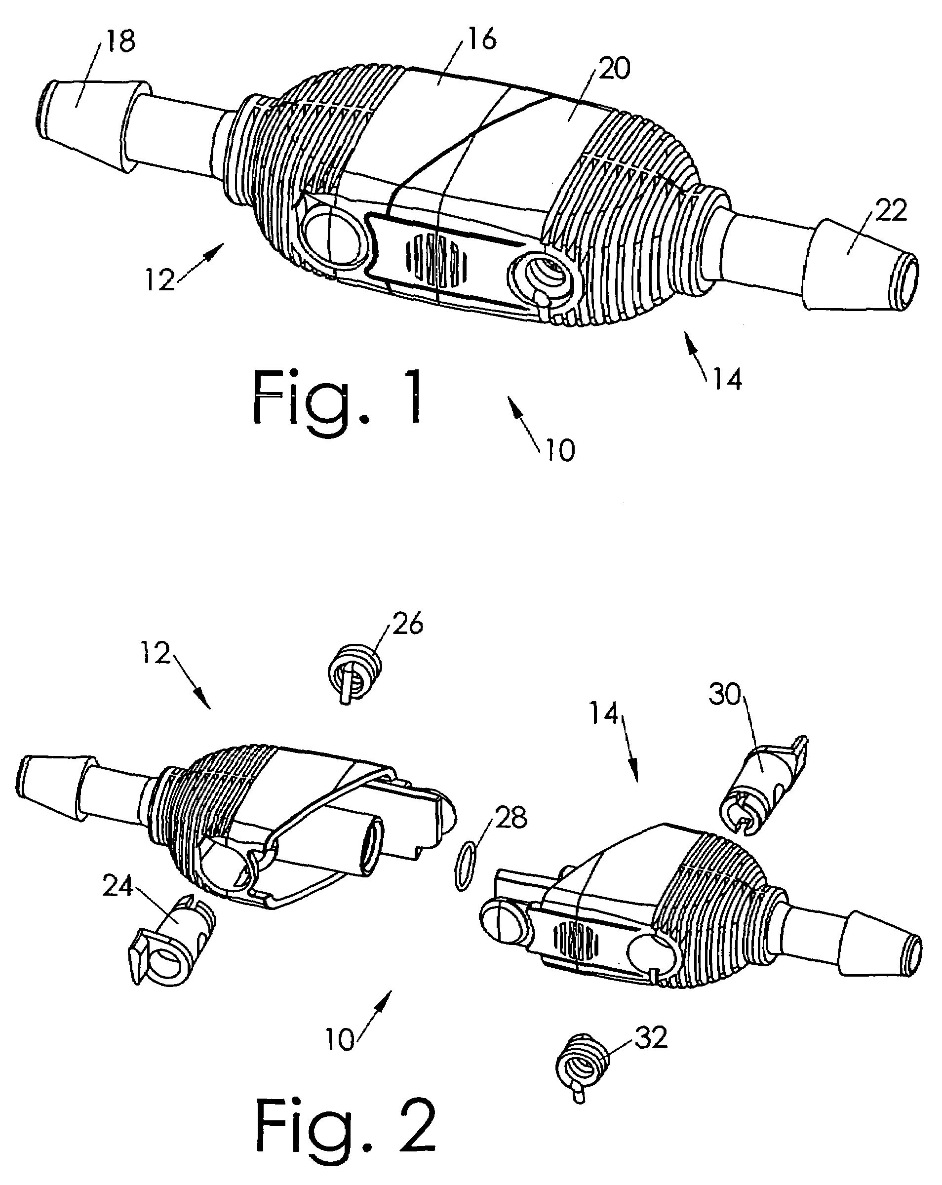 Quick-disconnect coupler