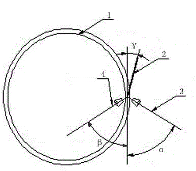 Double-side double-arc welding process for root layer of pipeline