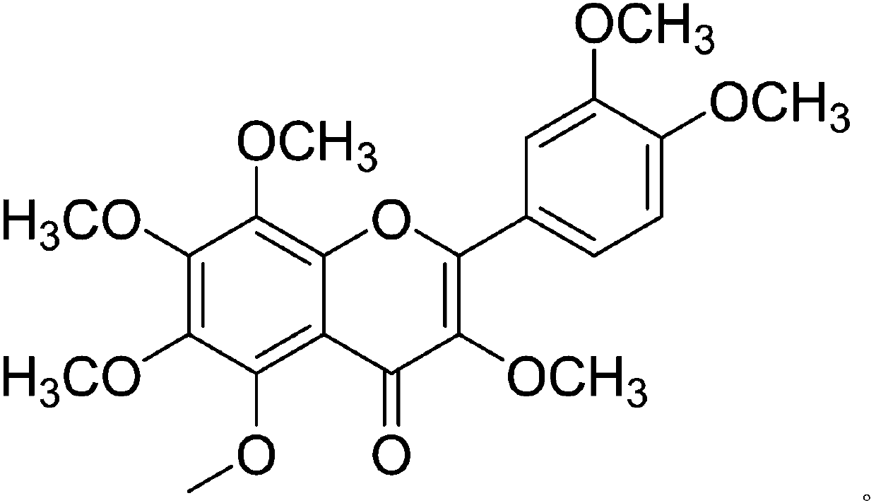 A polymethoxylated flavone, composition and pharmaceutical preparation thereof for preventing or treating non-alcoholic fatty liver