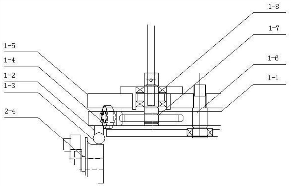 A continuous coating production line based on revolution and rotation loading pallets