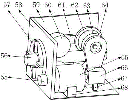 Deicing mechanism on single high voltage power line