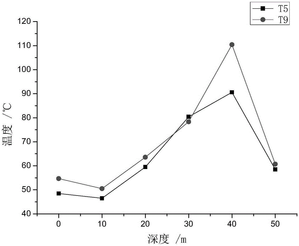 Method for determining position of shallow buried coal field fire source through surface anomalies