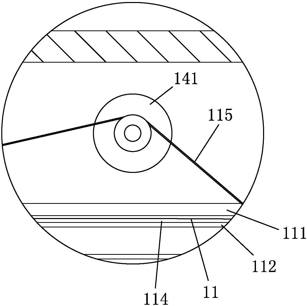 An automatic invoice stamping machine